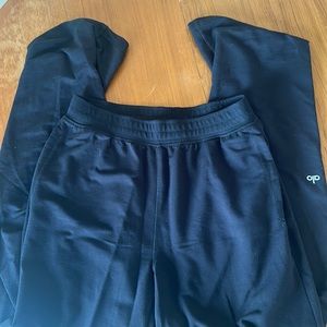 Alo yoga straight leg sweatpants size L